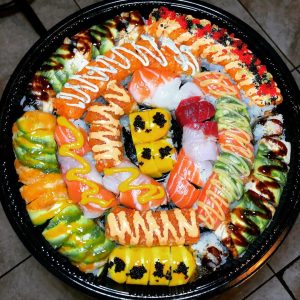 Sushi Catering - Signature Roll Party Tray - Sushi Platter